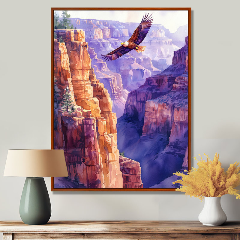 Toftrees - Animals Wall Decor, H 20 po x l 12 po, Impression encadrée flottante, Brun