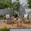 Ensemble de conversation en osier pour 2 personnes Kaitrin-1028676135