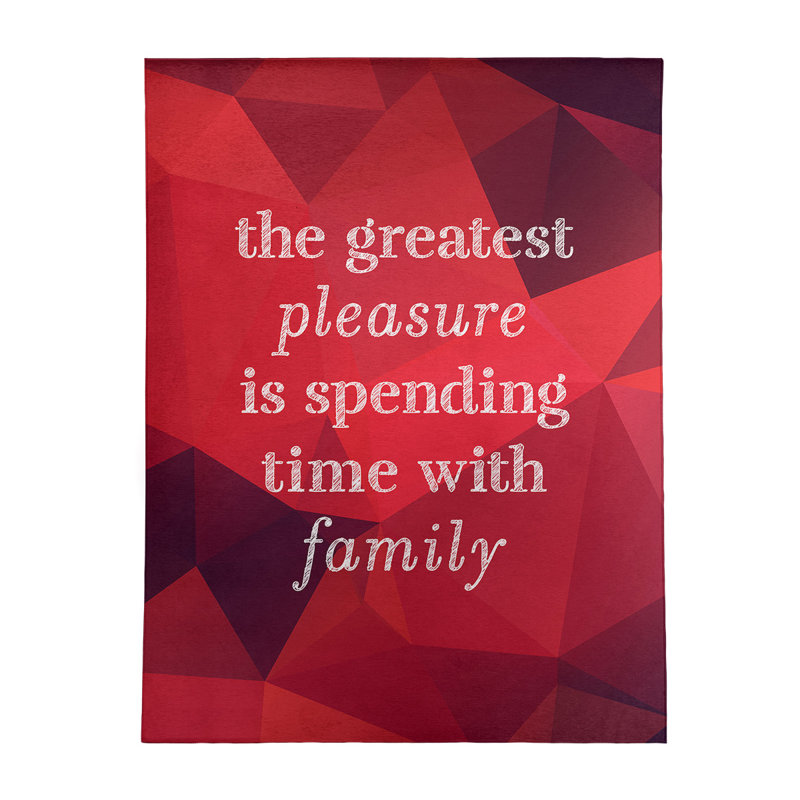 Tapis en chenille artificielle Quotes, Rectangle 9 pi x 12 pi