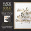 Reproduction encadrée «Loves You III» - bois massif-1989209777-1989209784