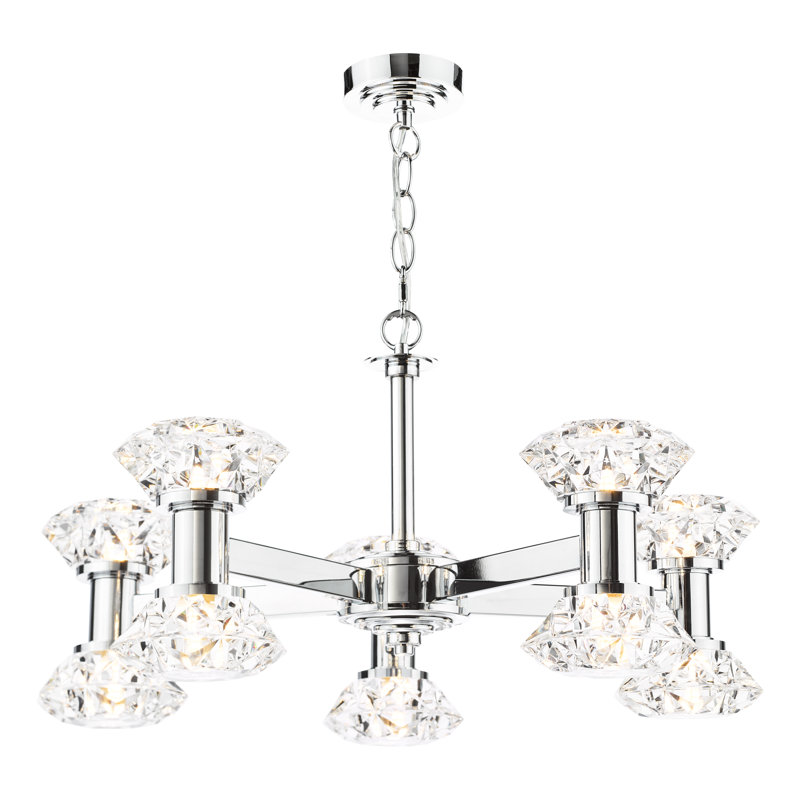 10 - Light Polished Chrome Pendant