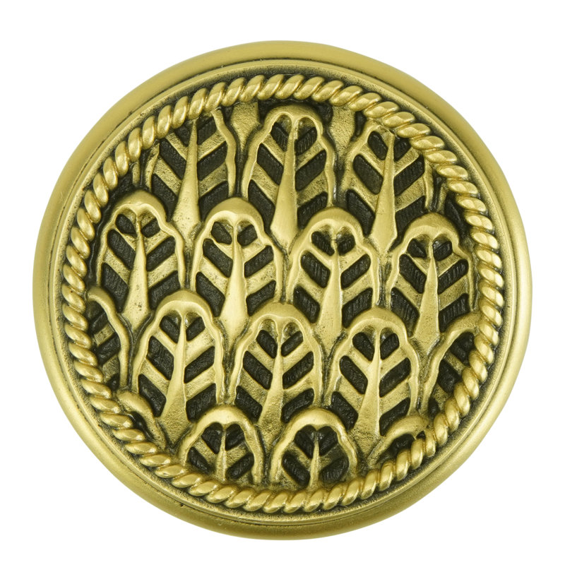 CARLISLE KNOB PLATE, Gold