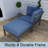 Aimes 29.5 " W Metal Loveseat with Cushions-1082891025