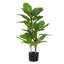 42 "plante artificielle avec pot de Daffenbachia