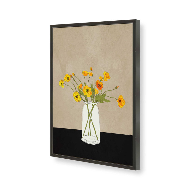 «Little Gift Terra» par Garima Dhawan, reproduction d'art sur toile, Noir, H 16 po x l 12 po