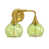 Gold/Green Finish/Green Shade