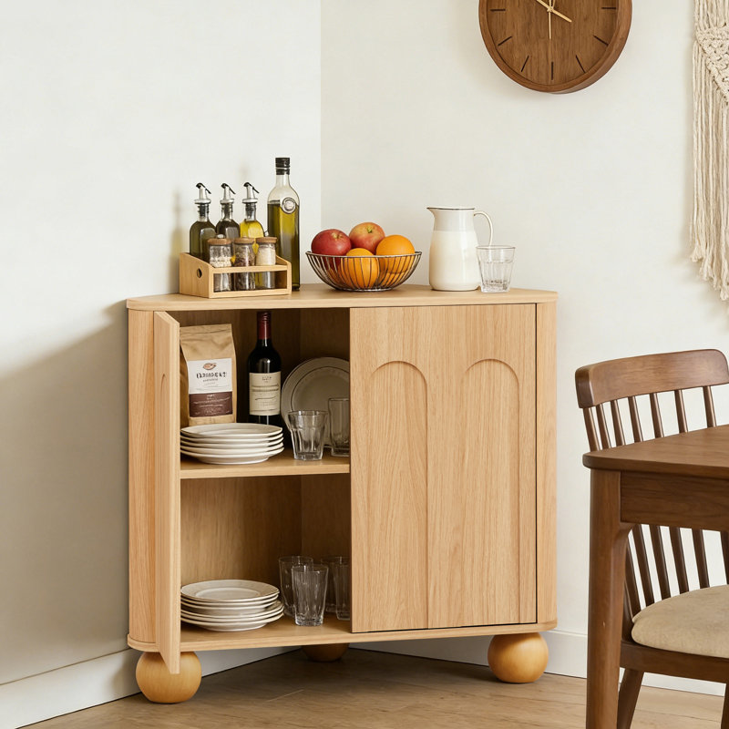 Buffet décoratif 31 ", Jaune