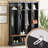 Hall Tree 59.02" Wide With Bench And Storage-725348668