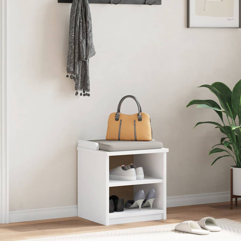 Sydalee Shoe Rack, White