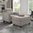 Aquadale Upholstered Armchair with Ottoman-86927306