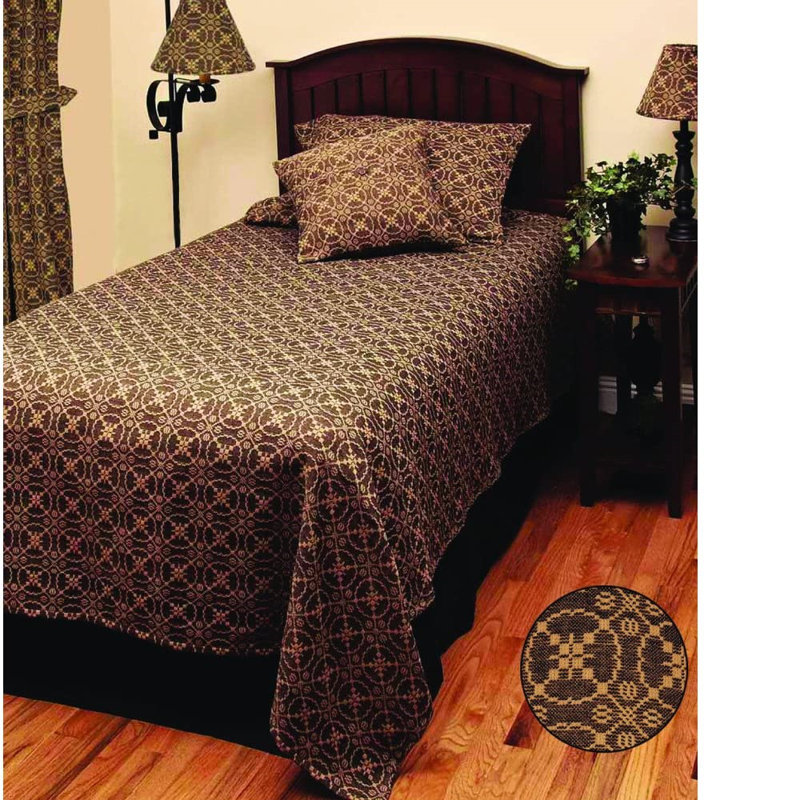 Cotton No Duvet Cover, Black/Tan