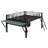 Mid Loft Gaming Bed, Includes Desk and LED