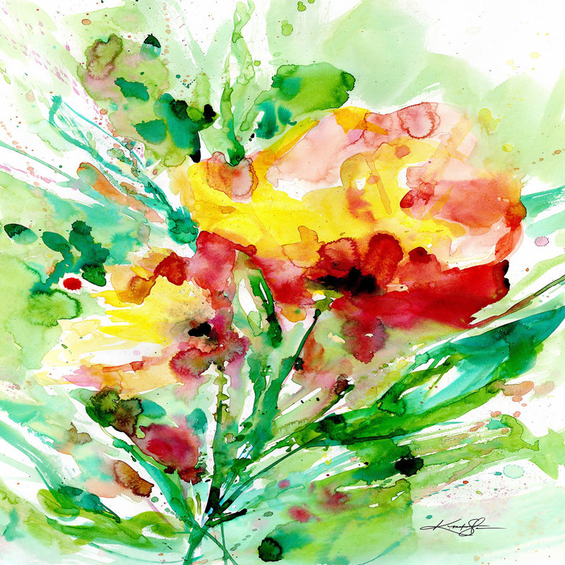 Ensembles de housse de couette DiaNoche en microfibre par Kathy Stanion - Blooming Joy