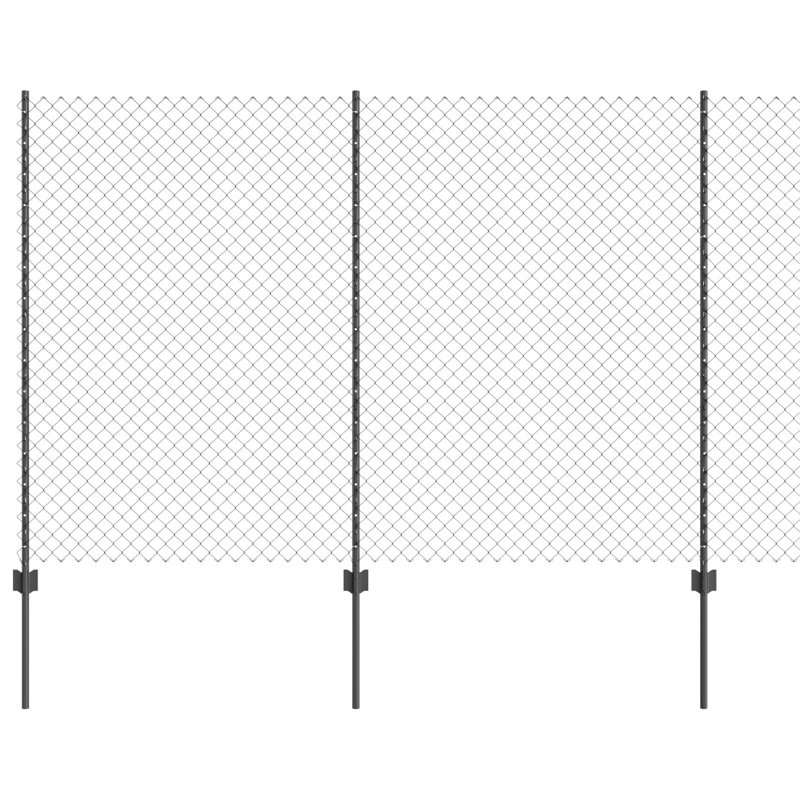 150 cm H x 1000 cm W Steel Border Fencing