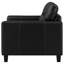 Fauteuil d'appoint noir Remington