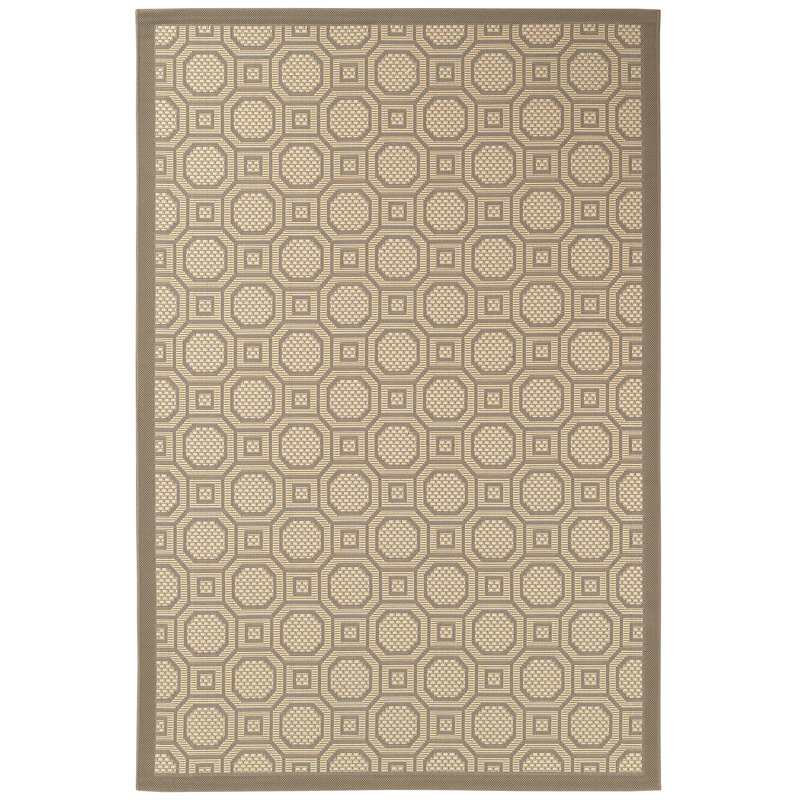 Geometric Indoor / Outdoor Rug, Runner 2'5" x 7'1