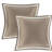 Tan/ Queen Comforter 8 Piece - Luxury Embroidery, Solid Reverse For Bed Elegant Design Bedding