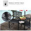 Aaliyaha Metal Outdoor Bench