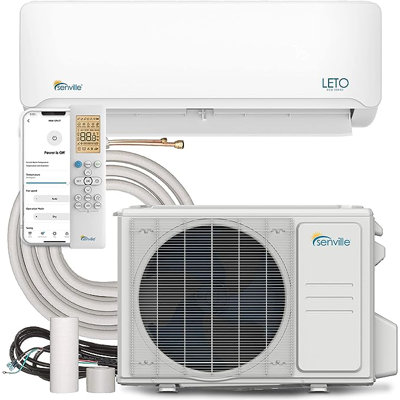 9000 Btu Mini Split Air Conditioner - Heat Pump - Senl/09cd -  Senville, SENL/09CD/16
