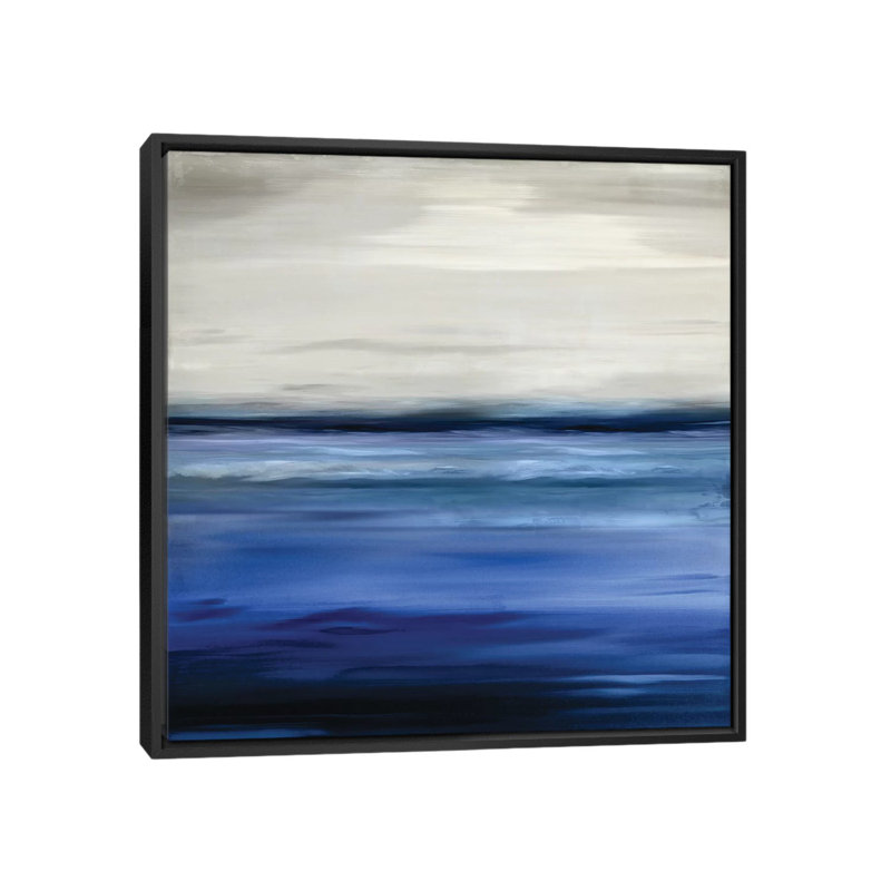«Respite», reproduction d'art sur toile tendue, H 37 po x l 37 po x P 1,5 po, Toile avec cadre noir, Pas de tapis