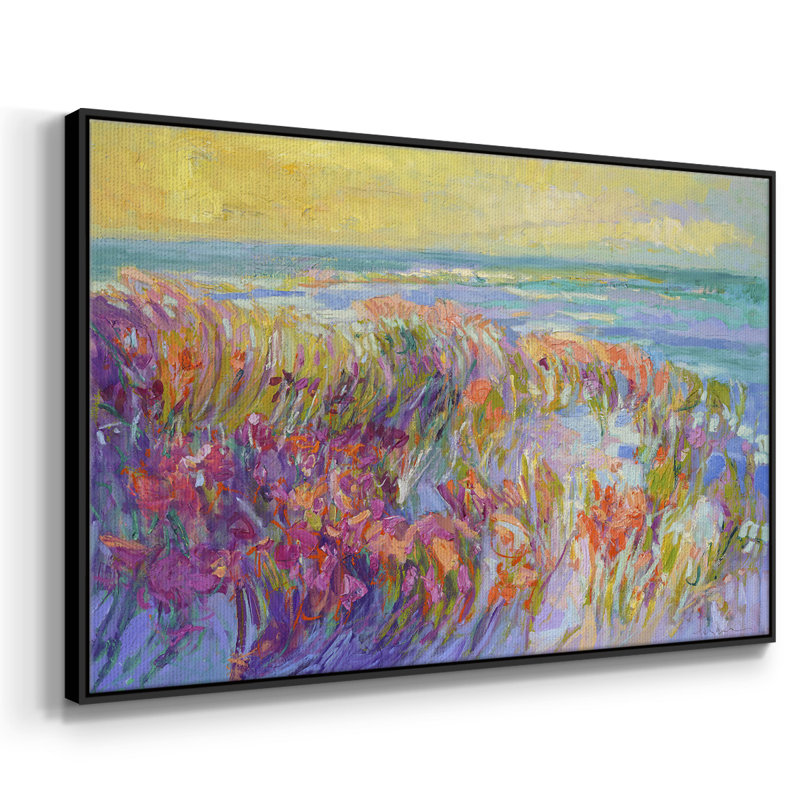 Summer Sanctuary, reproduction d'art sur toile, Noir, H 25 po x l 37 po x P 2 po