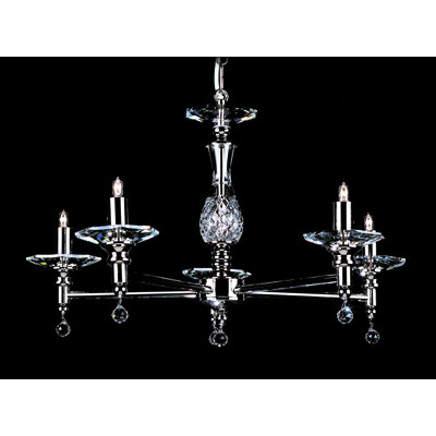 5 - Light Geometric Chandelier