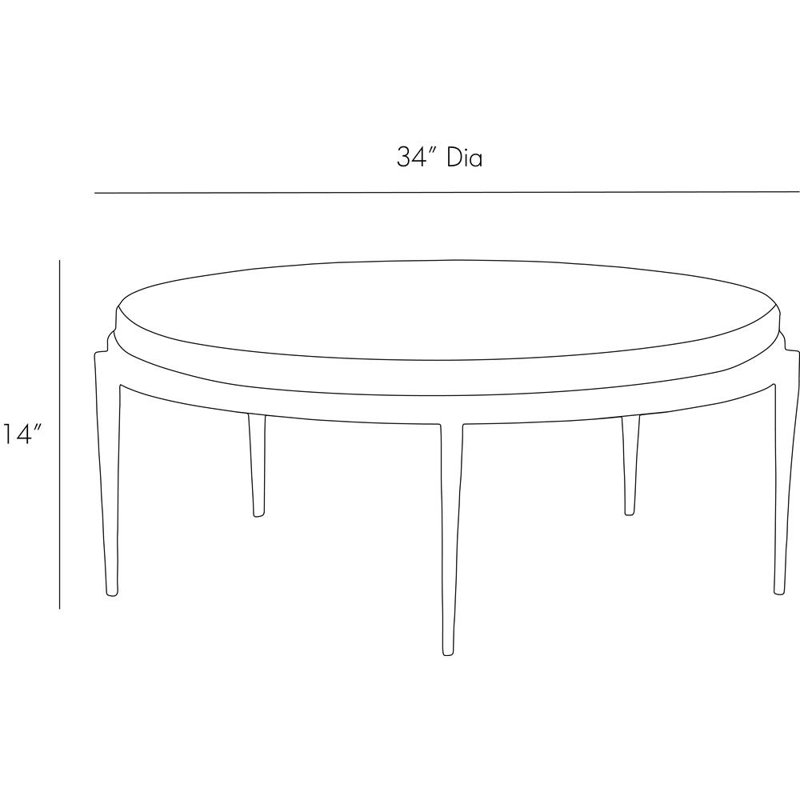 Kelsie Marble Cocktail Table