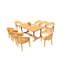 Lenong Outdoor 9 - Piece Teak Dining Set