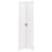Storage Cabinet With Two Doors For Bathroom, Office, Adjustable Shelf, Mdf Board, White-795528357