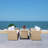 Curstin 5 - Person Wicker Patio Dining Set with Rectangular Table , Cushions Included-51684233