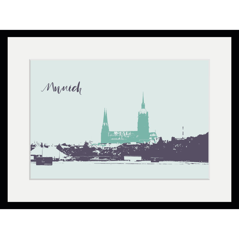 Munich - Single Picture Frame Print