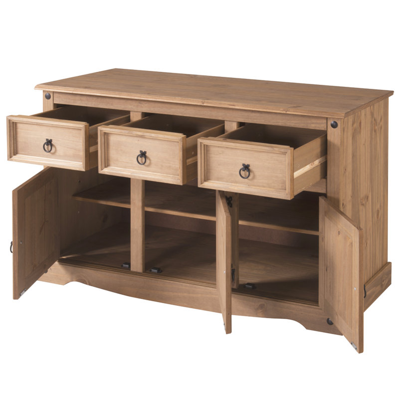 Corona 65.91'' Sideboard, Antique Brown, 29.88" H x 49.25" W x 15.75" D