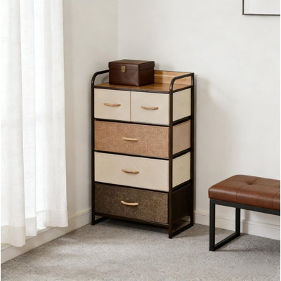 Armoire de rangement à 4 niveaux, organisateur de rangement, tour de commode autoportante, armoire de rangement pour couloir
