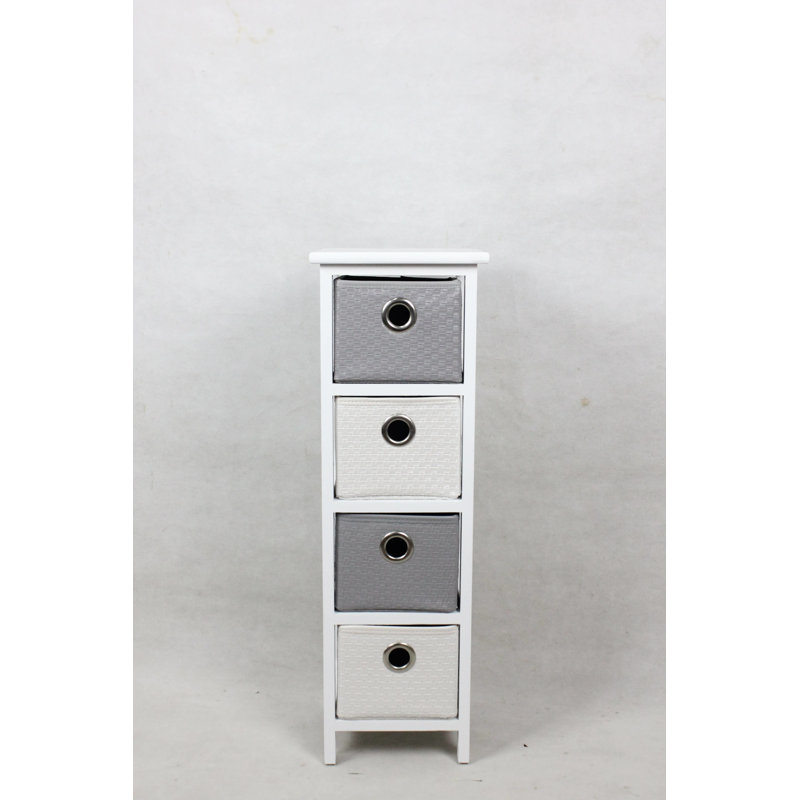 Fraga Fully Assembled 4 Drawer Storage