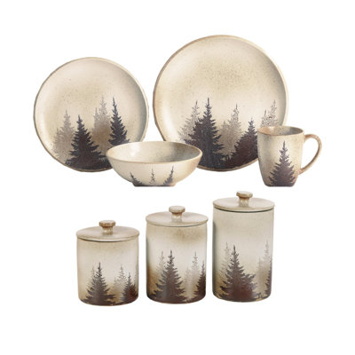Ensemble de vaisselle 19 pièces Clearwater Pines Pines