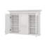 Armoire à pharmacie de 40 pouces avec miroir, rangement mural pour salle de bain avec porte et tablettes, armoire vitrée