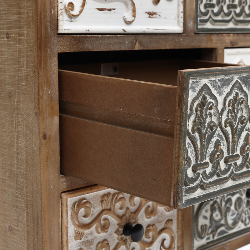 Commode d'appoint 8 tiroirs Quinlan