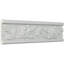 2 1/2"H x 1/2"P x 94 1/2"L, (9 1/2" Repeat), Running Rose Chair Rail (12-Pack)