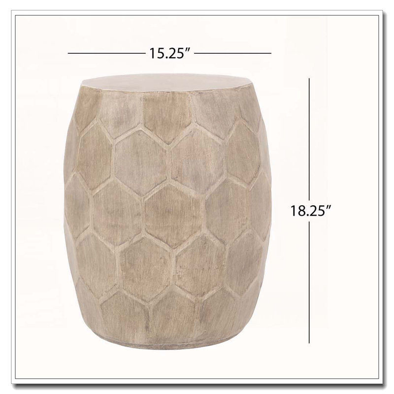Table d'appoint en béton d'extérieur LightWeight