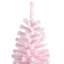 Arbre de Noël artificiel rose enneigé 4 pi avec lumières-239505985