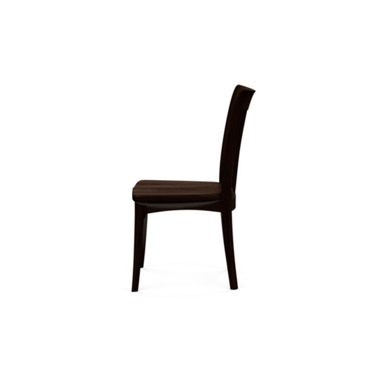 Sarah Solid Wood Dining Chair, Smoke Cherry