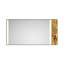 Miroir de salle de bain 72 x 36 pouces à DEL avec rétro-éclairage, fixation murale antibrouillard à mémoire de forme réglable-1741841446-1741841447