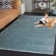 Mcelroy Hand-Knotted Villa Blue Area Rug