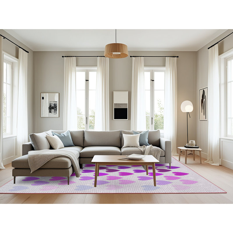 Tapis mauve Duluth, Rectangle 8 pi x 10 pi
