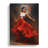 Flamenco Dancer Classicism - Wrapped Canvas Print-1698397135