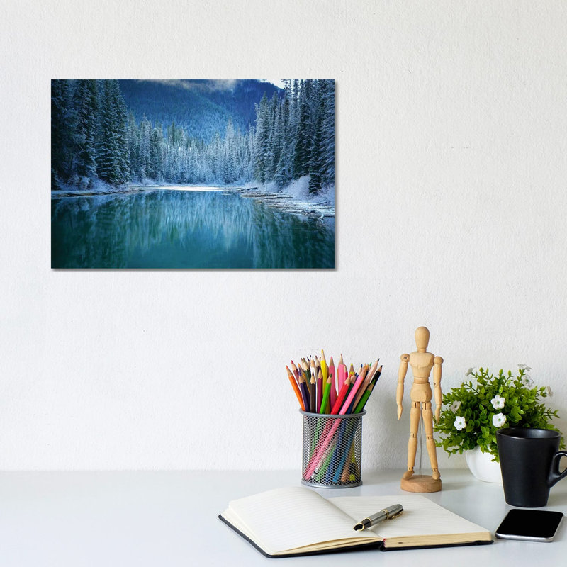 Wonder Winter Land 1 Piece Wrapped Canvas Wall Art, 20.32 cm H x 30.48 cm W