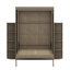 Lit escamotable avec armoire murale cachée-1921531144