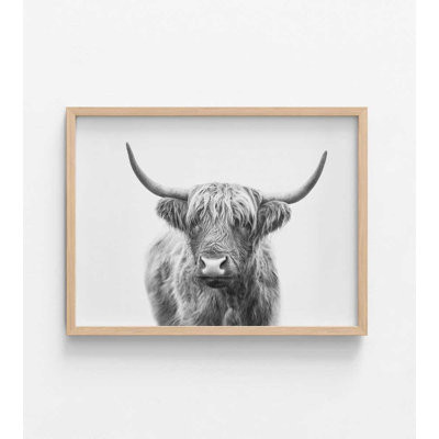 Highland Cow Wall Art, impression de ferme rustique