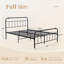 Heavy Duty Metal Platform Bed Frame-129423423