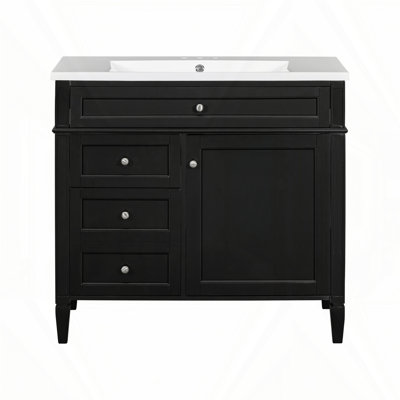 Meuble-lavabo de 30 po avec lavabo supérieur